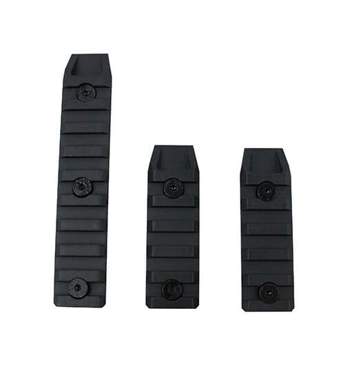 Keymod metal rail´s sæt, 3, stk