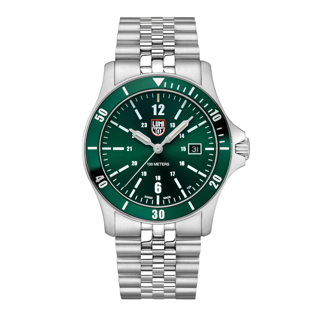 Luminox Nordic 0920 Quartz Stål, Grøn