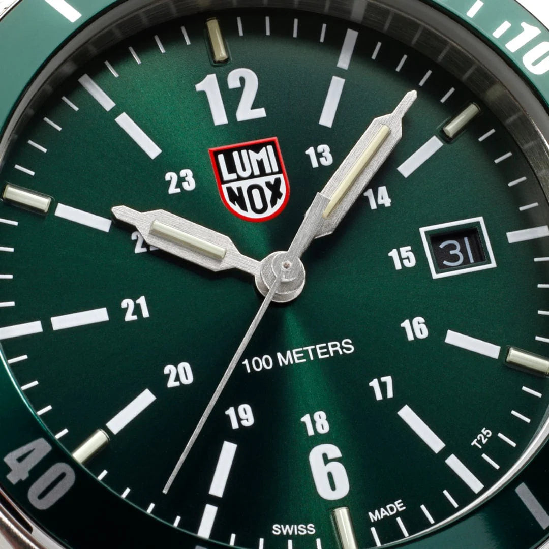 Luminox Nordic 0920 Quartz Stål, Grøn