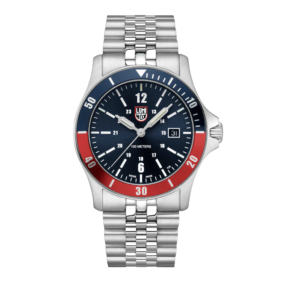 Luminox Nordic 0920 Quartz Stål, Pepsi