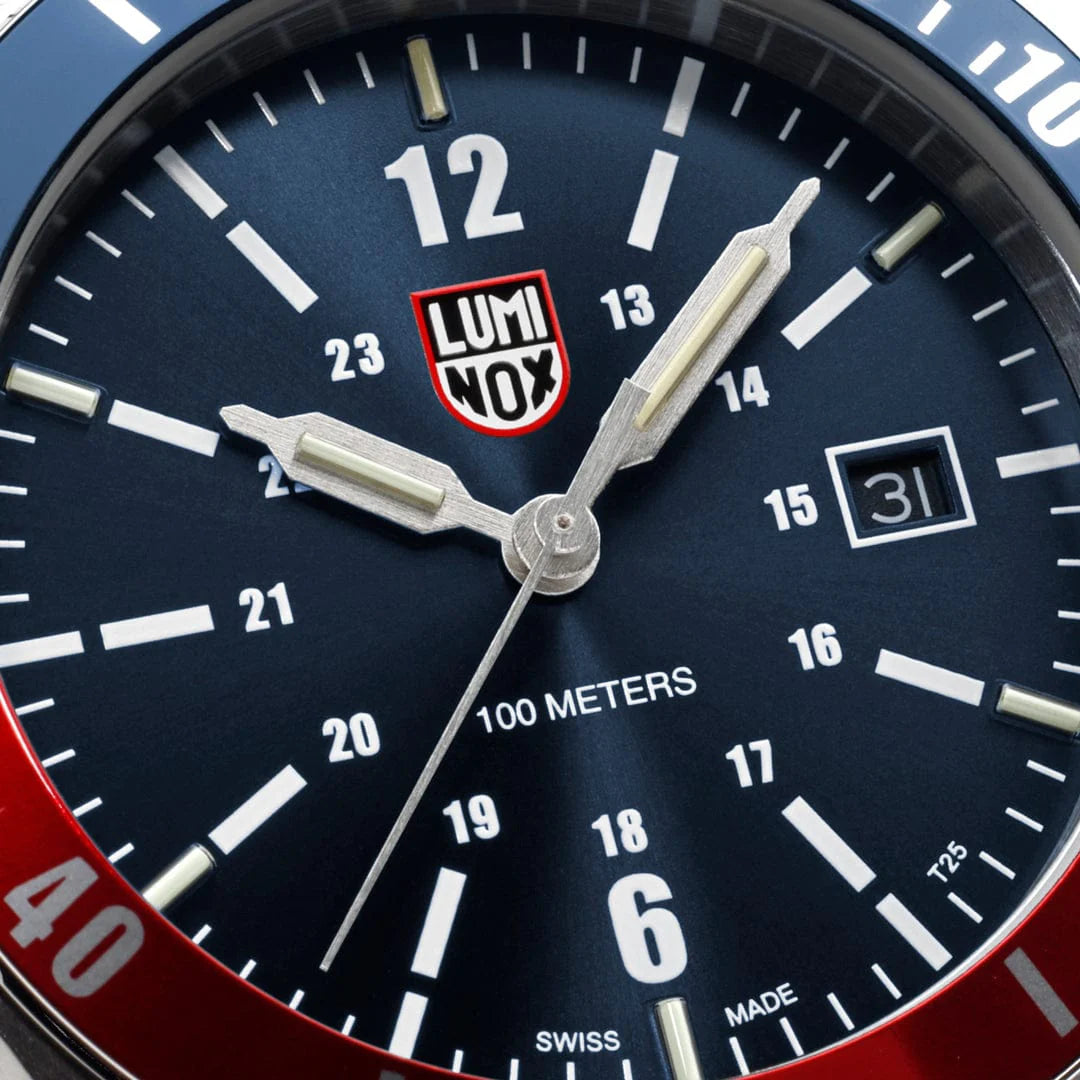 Luminox Nordic 0920 Quartz Stål, Pepsi