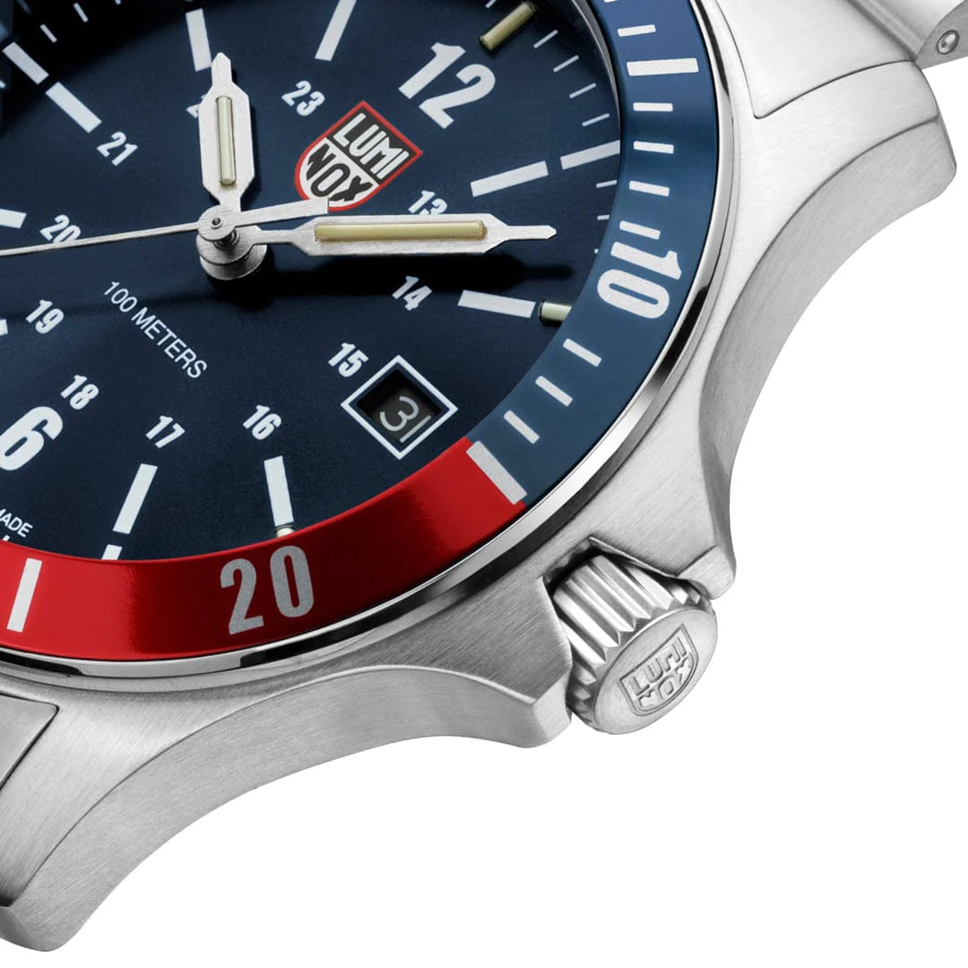 Luminox Nordic 0920 Quartz Stål, Pepsi