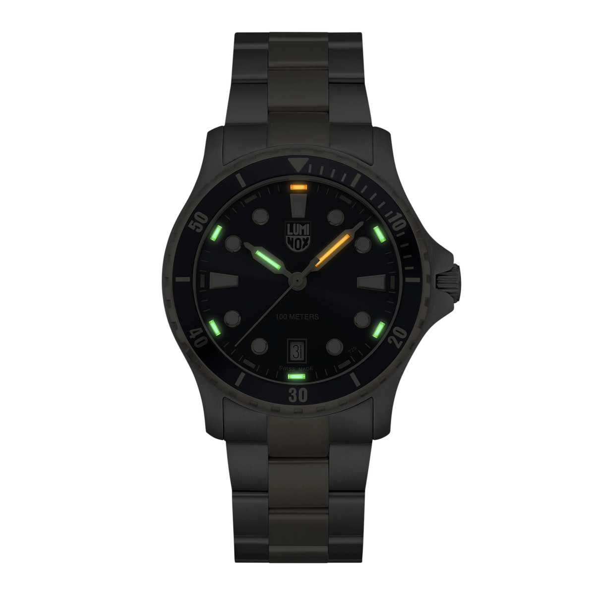 Luminox Nordic III SS, Stål/Blå