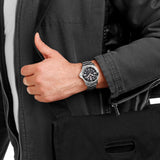Luminox Nordic III SS, Sort