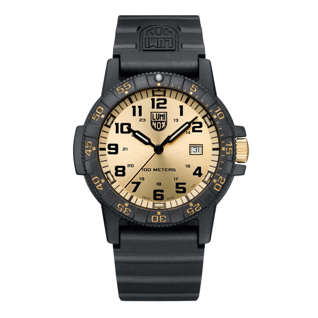 Luminox Leatherback Sea Turtle, Sort/Champagne