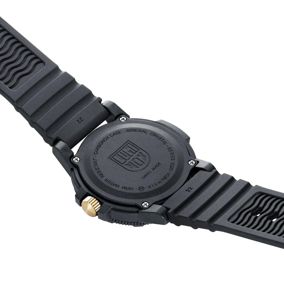Luminox Leatherback Sea Turtle, Sort/Champagne