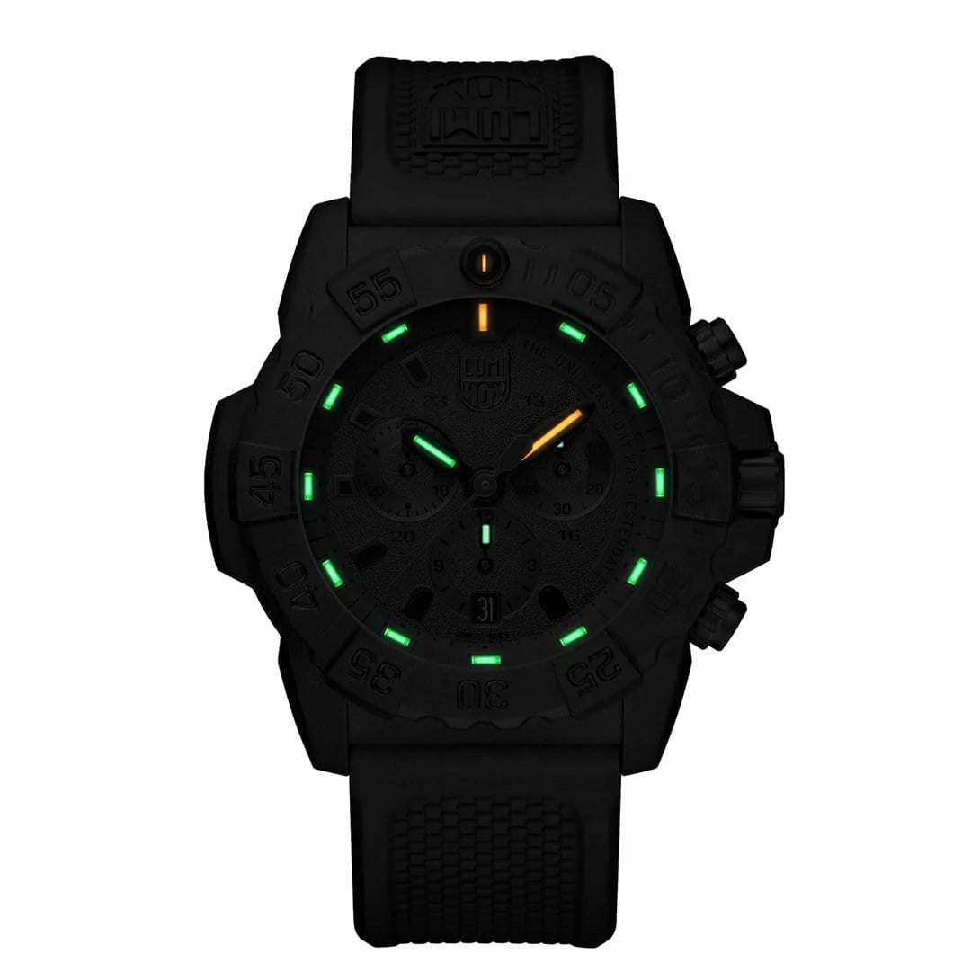 Luminox Navy Seal Sort/Rød, 45 mm