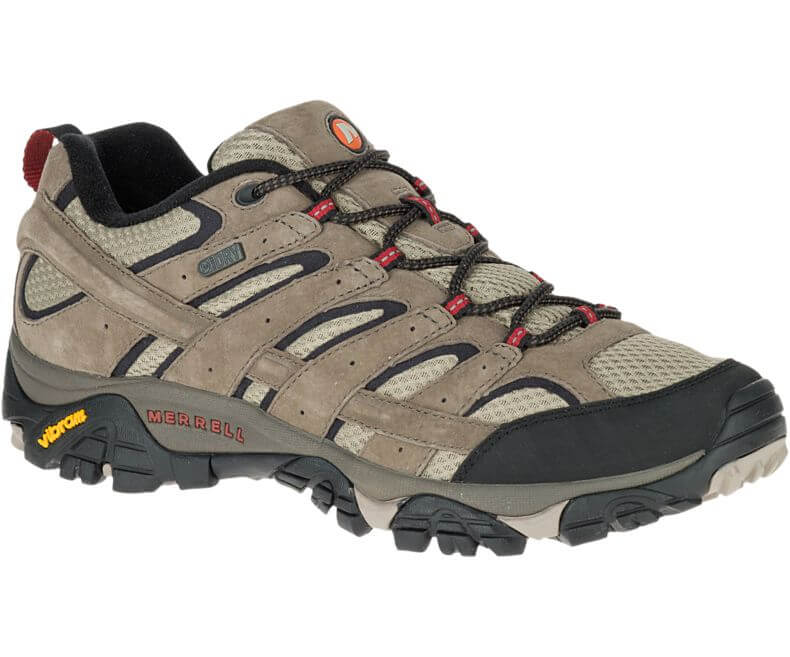 Merrell Moab 2 Vandtæt herresko, Valnød