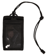 Mil-Tec ID Lomme med Lanyard, Sort