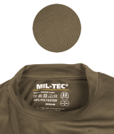 Mil-Tec Quick Dry T-Shirt, Sort