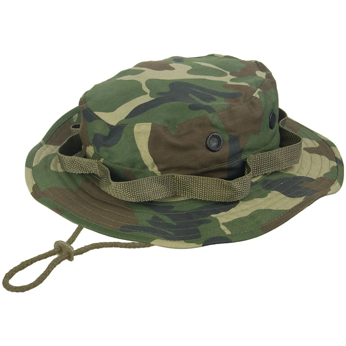 Miltec Woodland Bøllehat, M