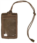 Mil-Tec ID Lomme med Lanyard, Coyote
