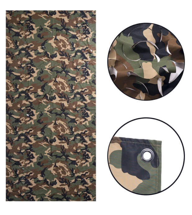 Miltec Woodland LaserCut Camoflagenet