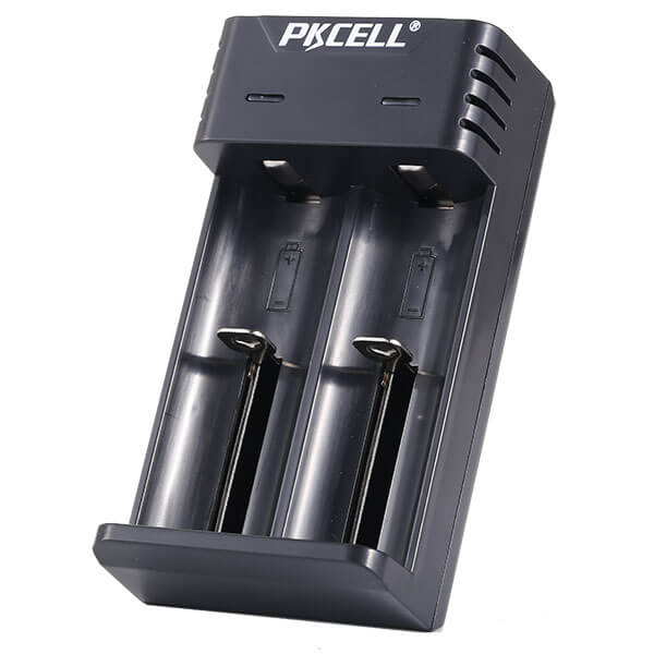 PK Cell 18650 Dual Oplader
