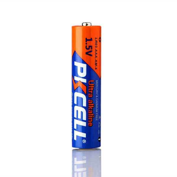 PK Cell Alkaline AAA Batterier, 4 stk