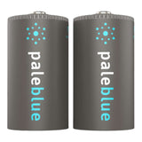 Pale Blue Genopladelige D Batterier