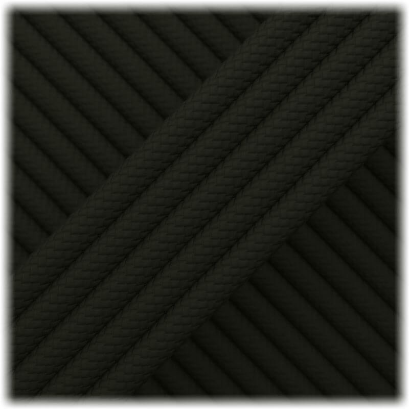 Paracord 550, Mørk Army Grøn, 10 meter