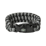 Trilobite Armbånd, Sort & Grå