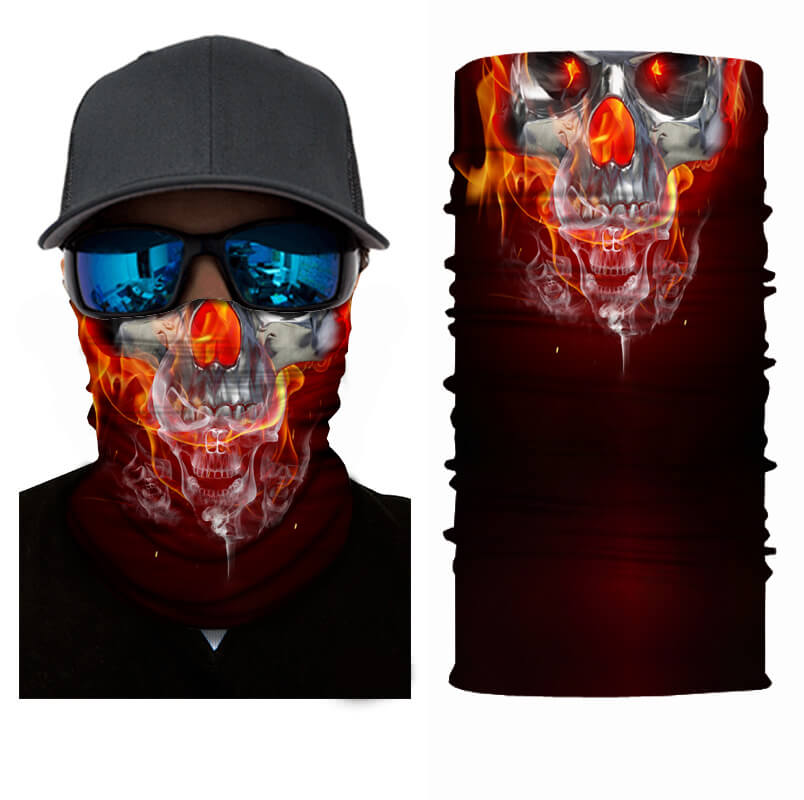 HH Halsedisse, Flaming Skull