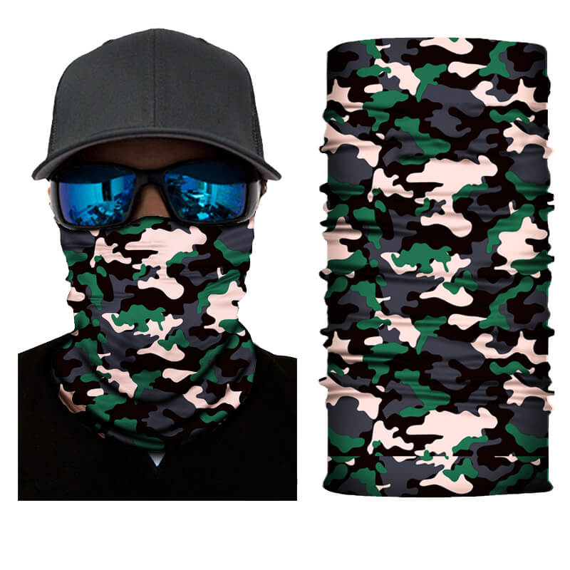 HH Halsedisse, Green/Grey Camo