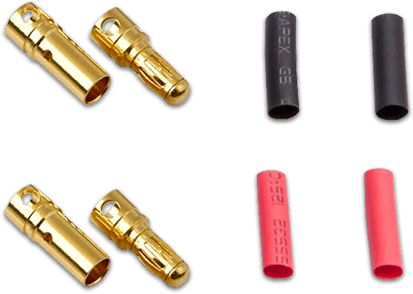 Swiss Arms 3,5mm Guld Stik, 2 Par