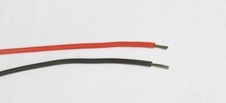Silikonekabel 1 x 1,5 mm2 Rød, 1m