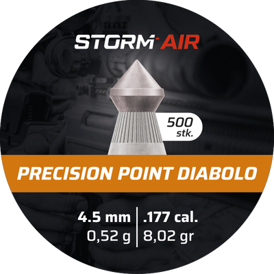 Storm Air Precision Point Diabolo, 4,5 mm, 500 Stk