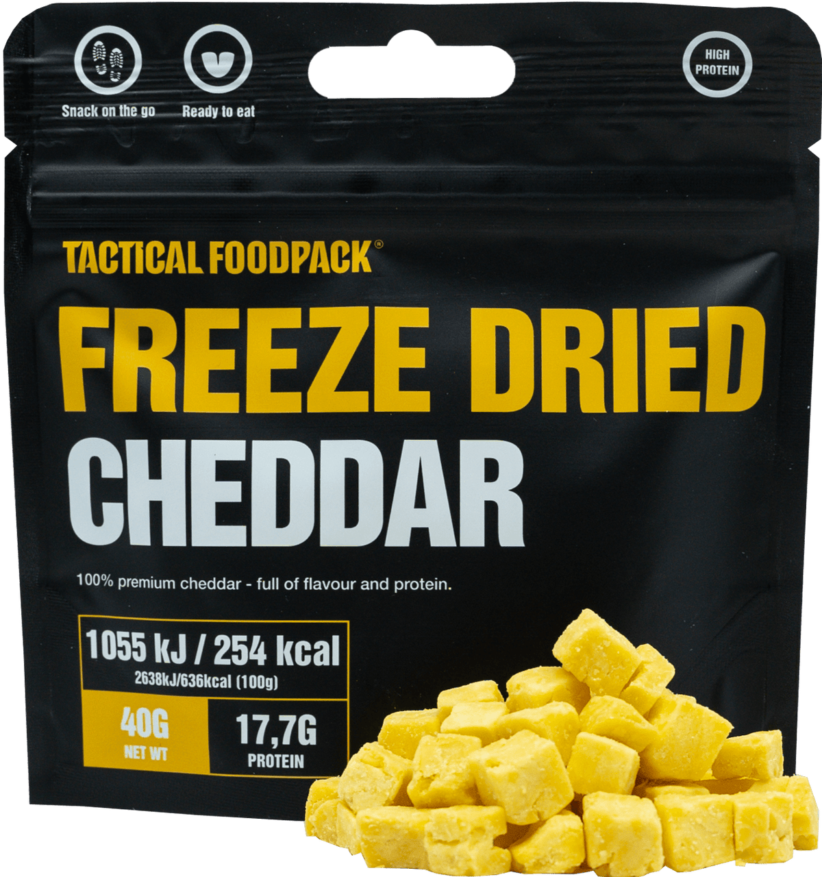TF Frysetørrede Cheddar Snacks