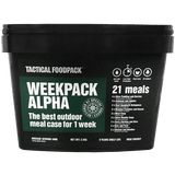 TF Ugepakke Alpha, 21 måltider