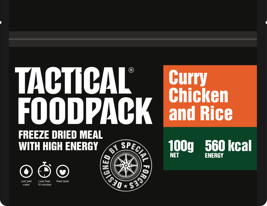 Tactical Foodpack, Kylling i Karry