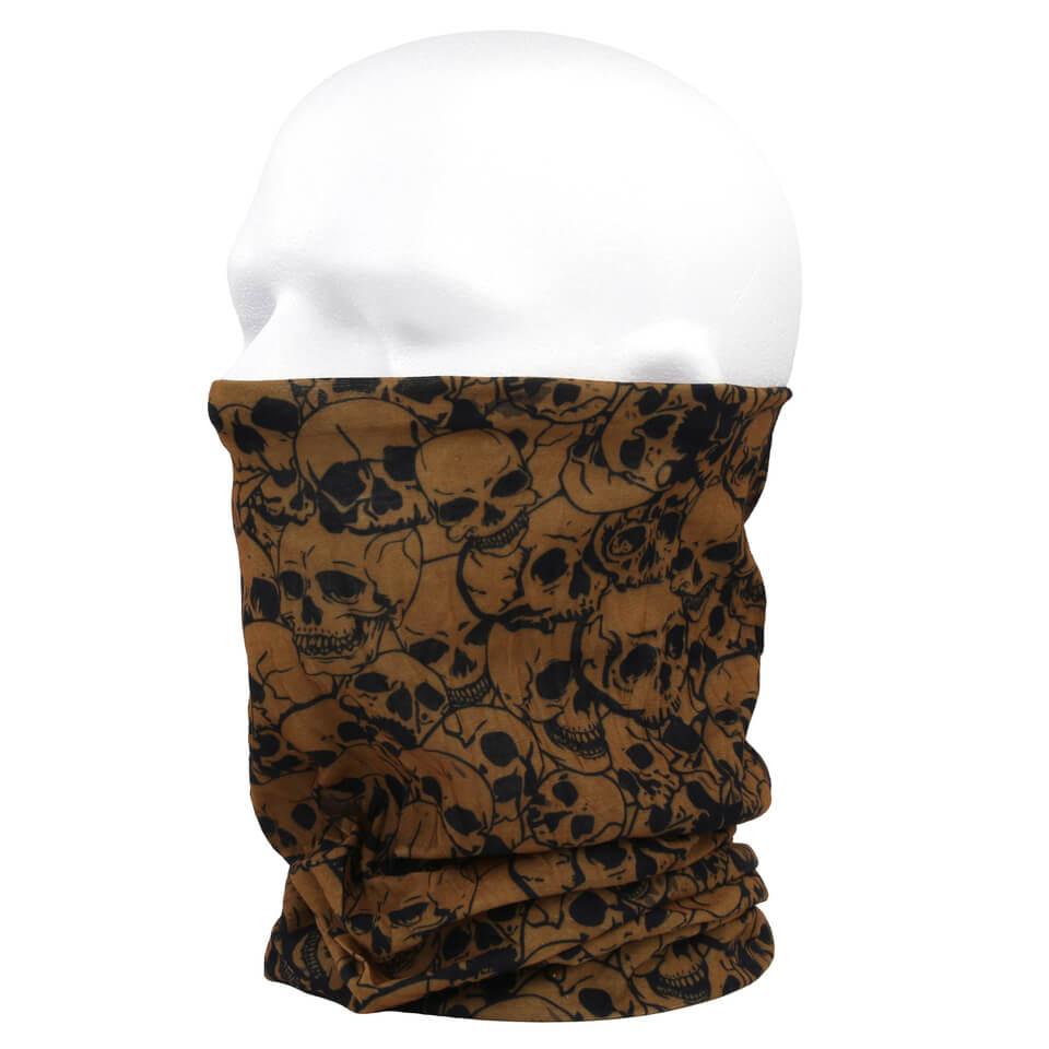 Tactical Wrap med dødningehoved Coolmax