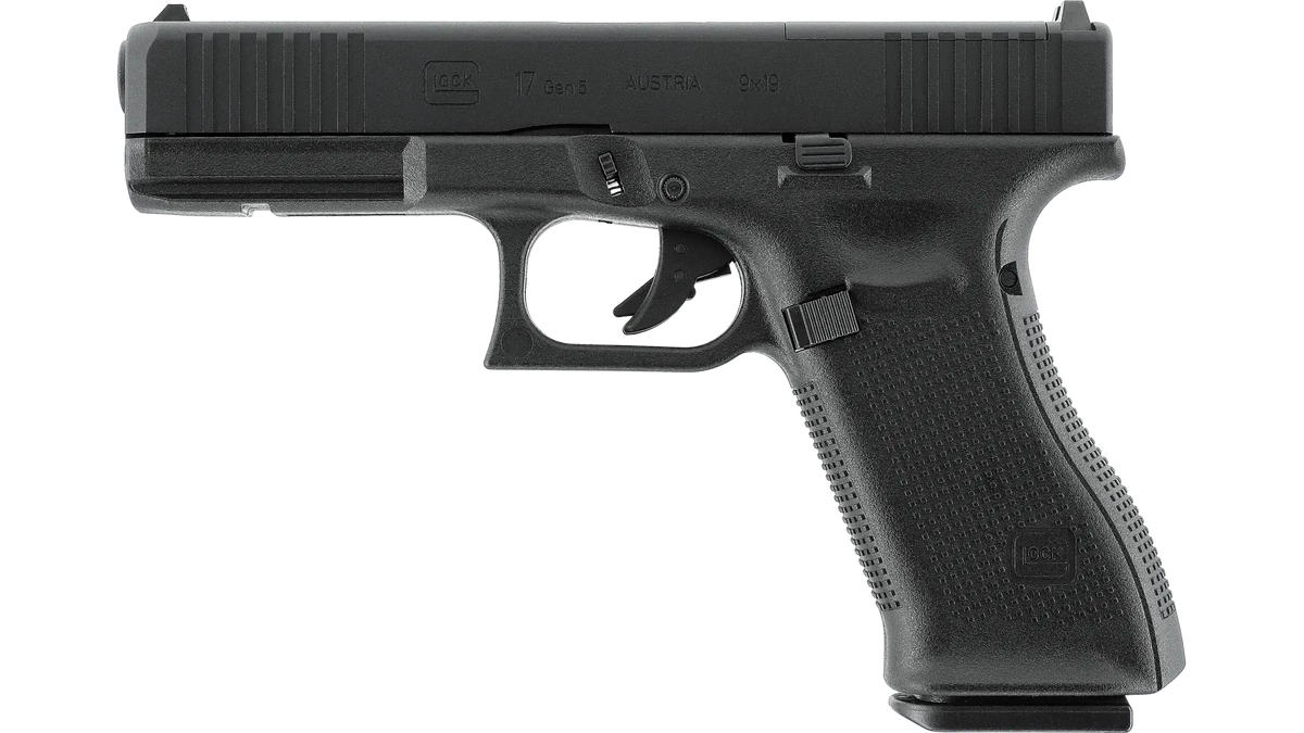 Glock 17 Gen5 MOS, Sort