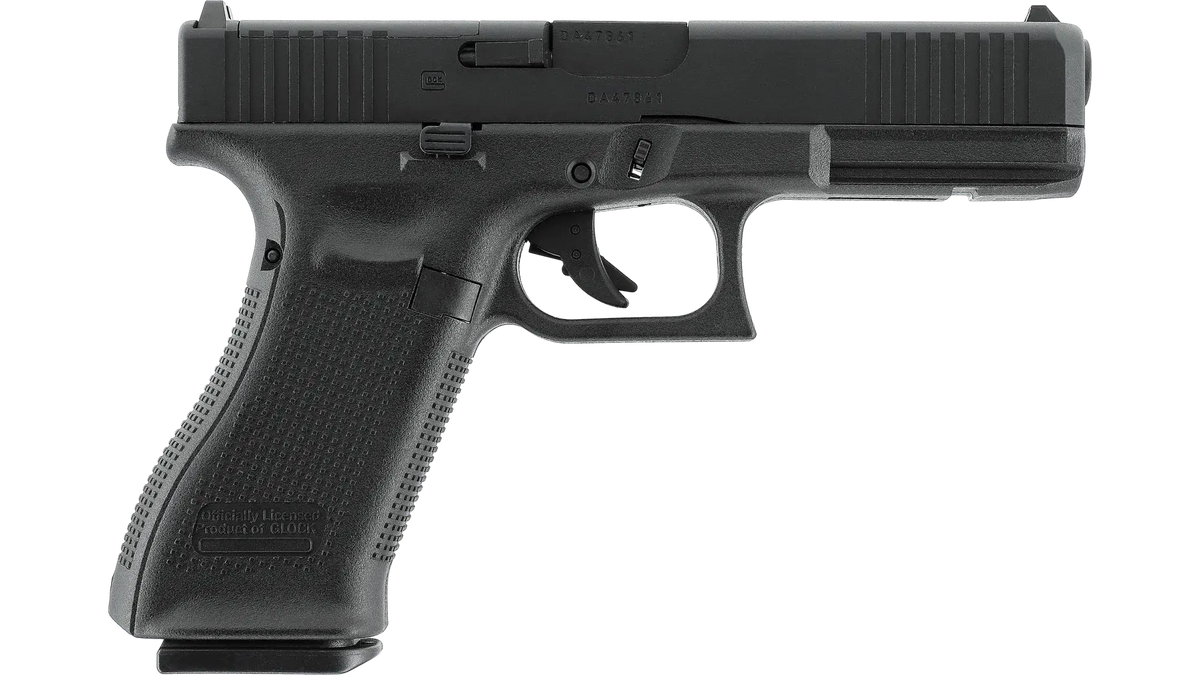 Glock 17 Gen5 MOS, Sort