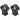 Montageringe 25,4 mm, Høj, 11 mm fod