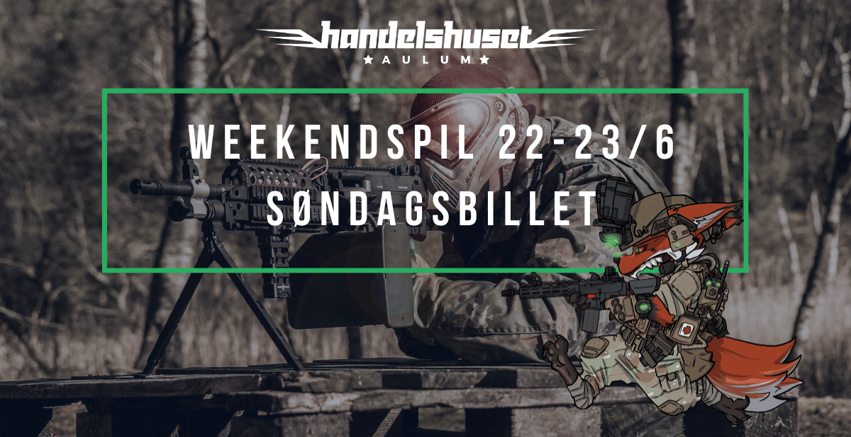 Weekendspil på Battleground Airsoft - Søndag d. 23/06-24
