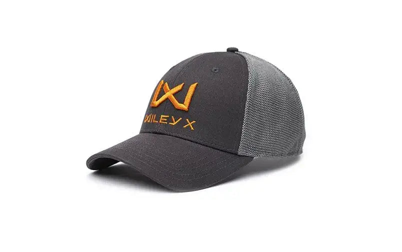 Wiley X Trucker Cap, Mørkegrå/Orange