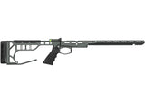 FX DRS MKII Sniper med Saber Tactical krop i grå aluminium, 4,5 mm PCP-luftgevær