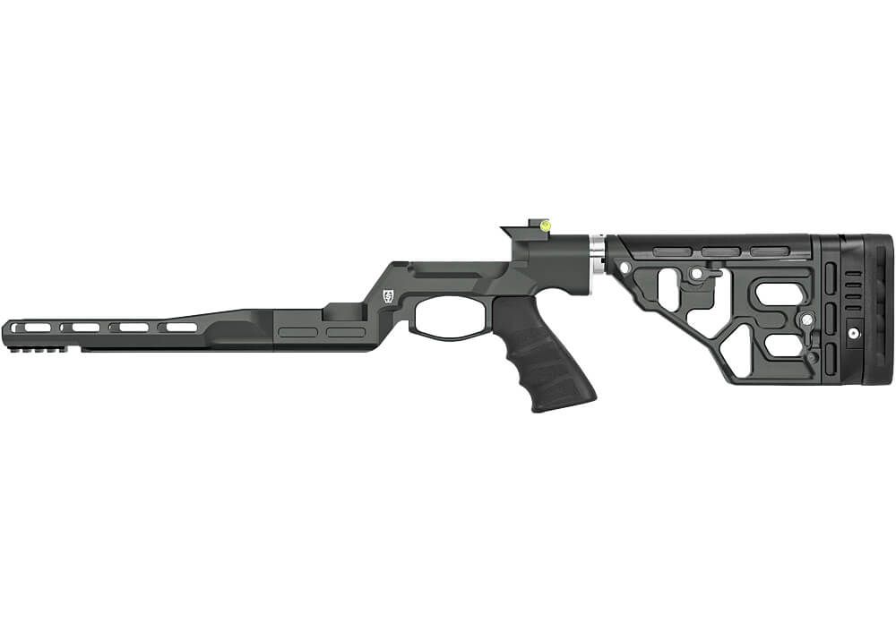 Saber Tactical FX Panthera/Dynamic/King chassis i mørkegrå aluminium