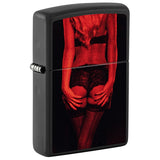 Zippo Lighter Woman, Black Matte – billede 1