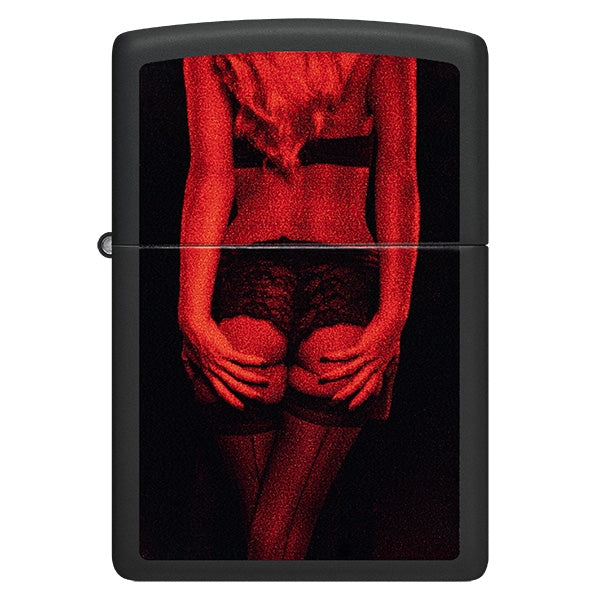 Zippo Lighter Woman, Black Matte – forside – billede 2