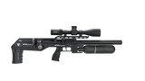 FX Leopard Standard Bottle PCP-luftgevær i 4,5 mm, bullpup med kulfiberflaske og 600 mm løb