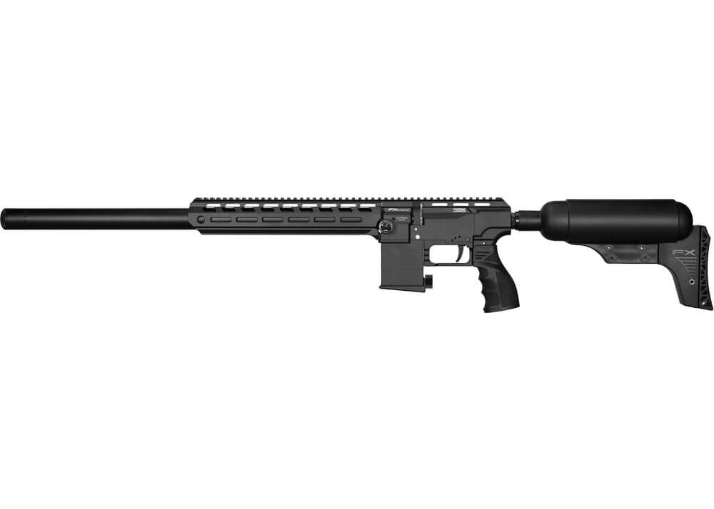 FX DRS MKII Tactical CB Standard PCP-luftgevær i 4,5 mm med luftreservoir i kolben