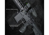 FX DRS Tactical 600 PCP-luftgevær i 4,5 mm med UG-1 greb og skinner i fuld længde