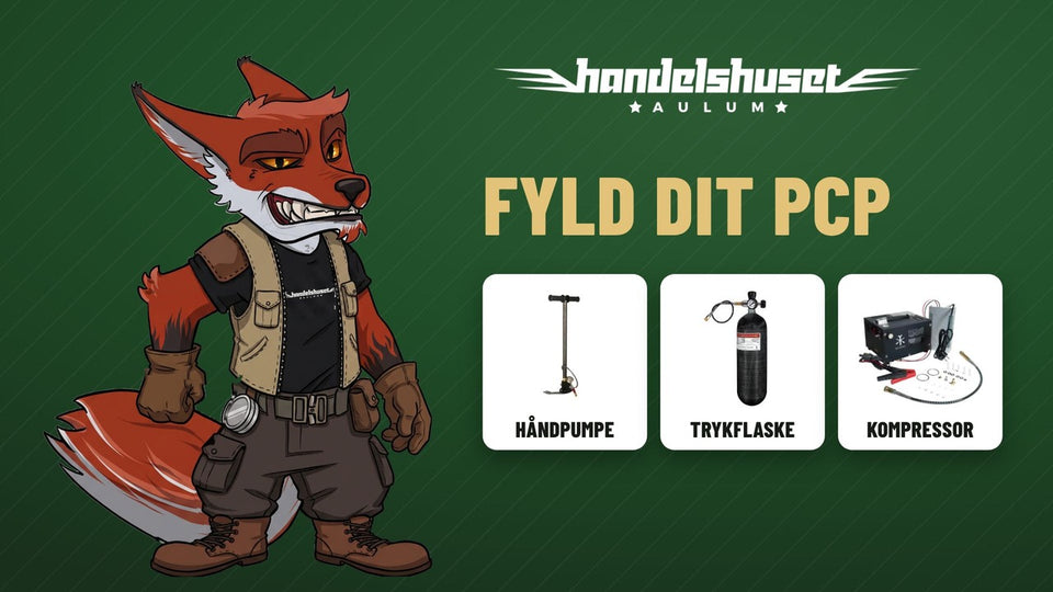Sådan fylder du dit PCP-luftgevær