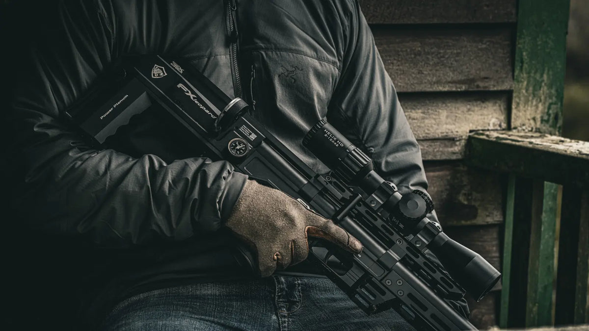 FX Leopard Standard PCP-luftgevær i 4,5 mm, bullpup med 600 mm løb