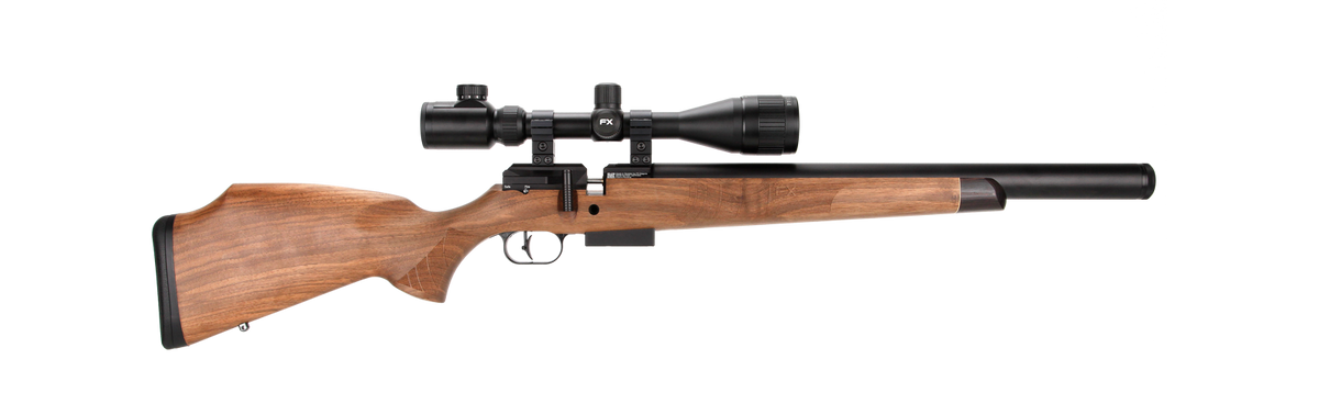 FX DRS Classic Walnut Grade 2 500 PCP-luftgevær i 4,5 mm med kolbe i valnød og 500 mm løb