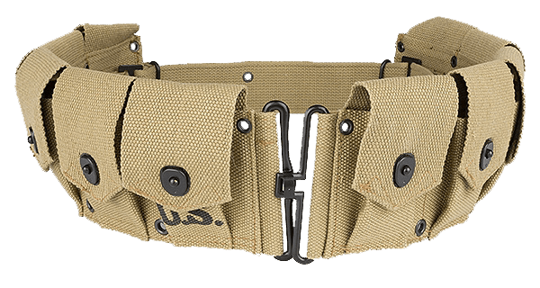 US WWII Khaki Garand Bælte, Repro