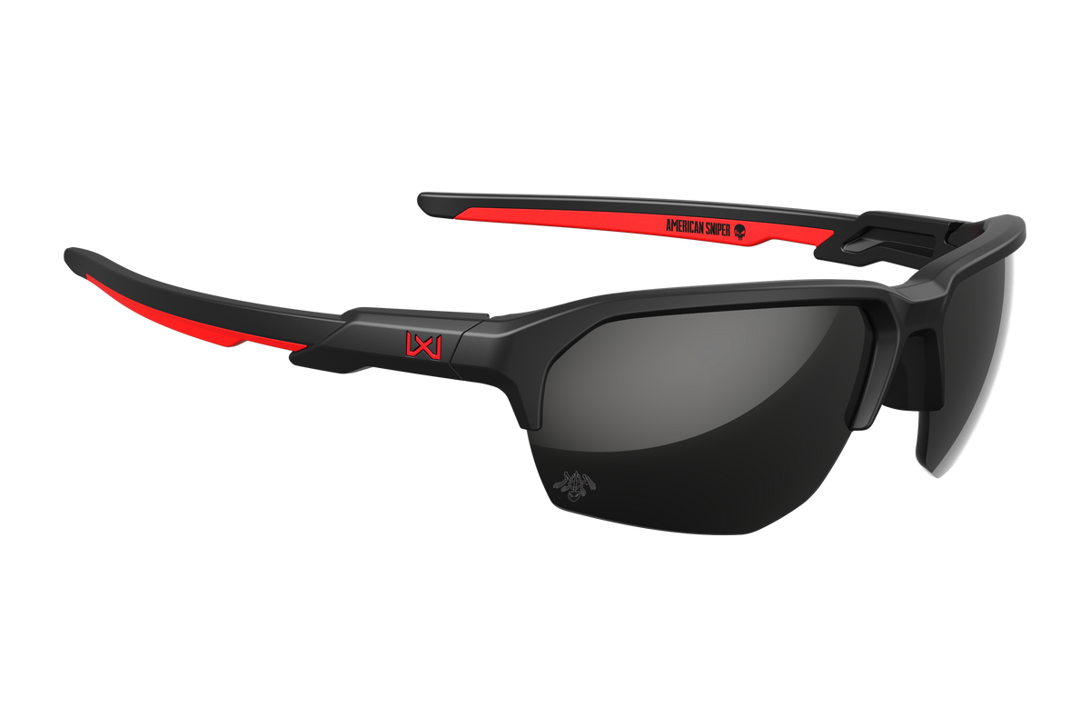 Wiley X Jakl American Sniper Signature, Sort/Rød – billede 3